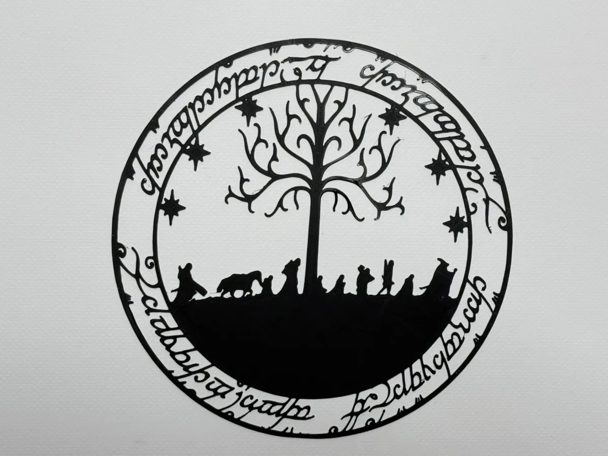 Silhouette Le Seigneur des Anneaux (décoration murale)