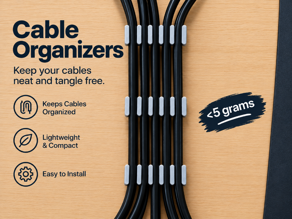 Cable Desk Organizer - 1