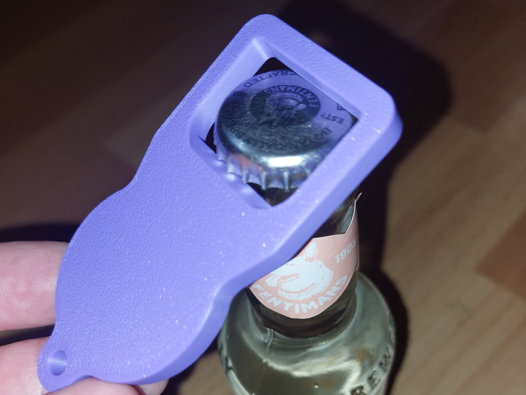 Customisable Bottle Opener keyring