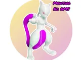 Фигурка Mewtwo в ярки цветове