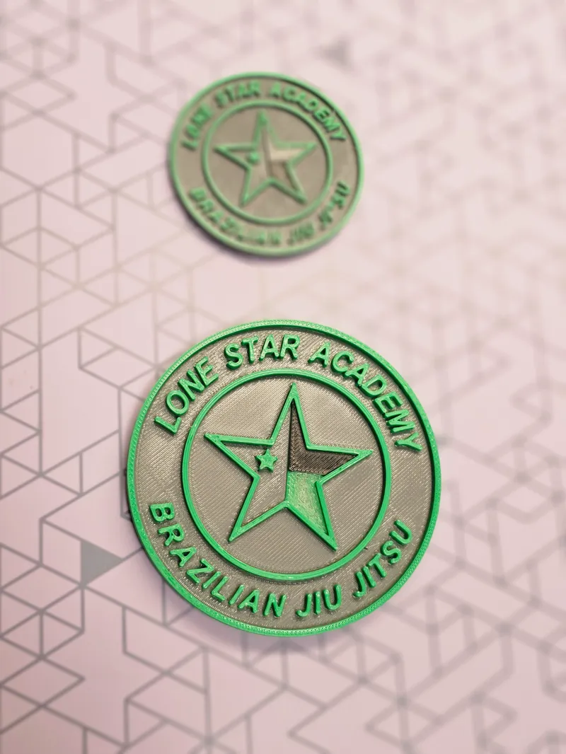 Lone Star Coin Trophy