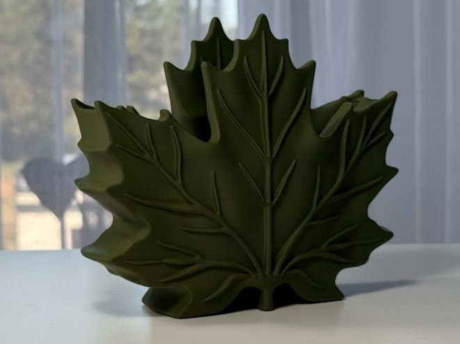 Maple Leaf Vase