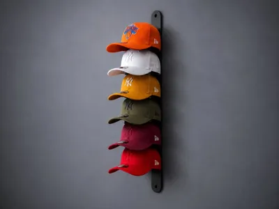 Wall Mount Hat Holder