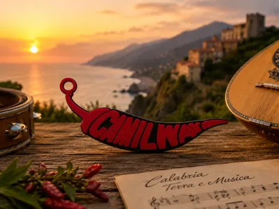 CamilWay chili-shaped keychain