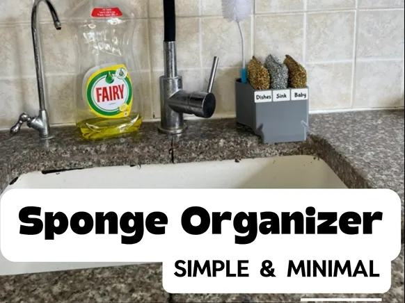 Kitchen Sponge Organizer