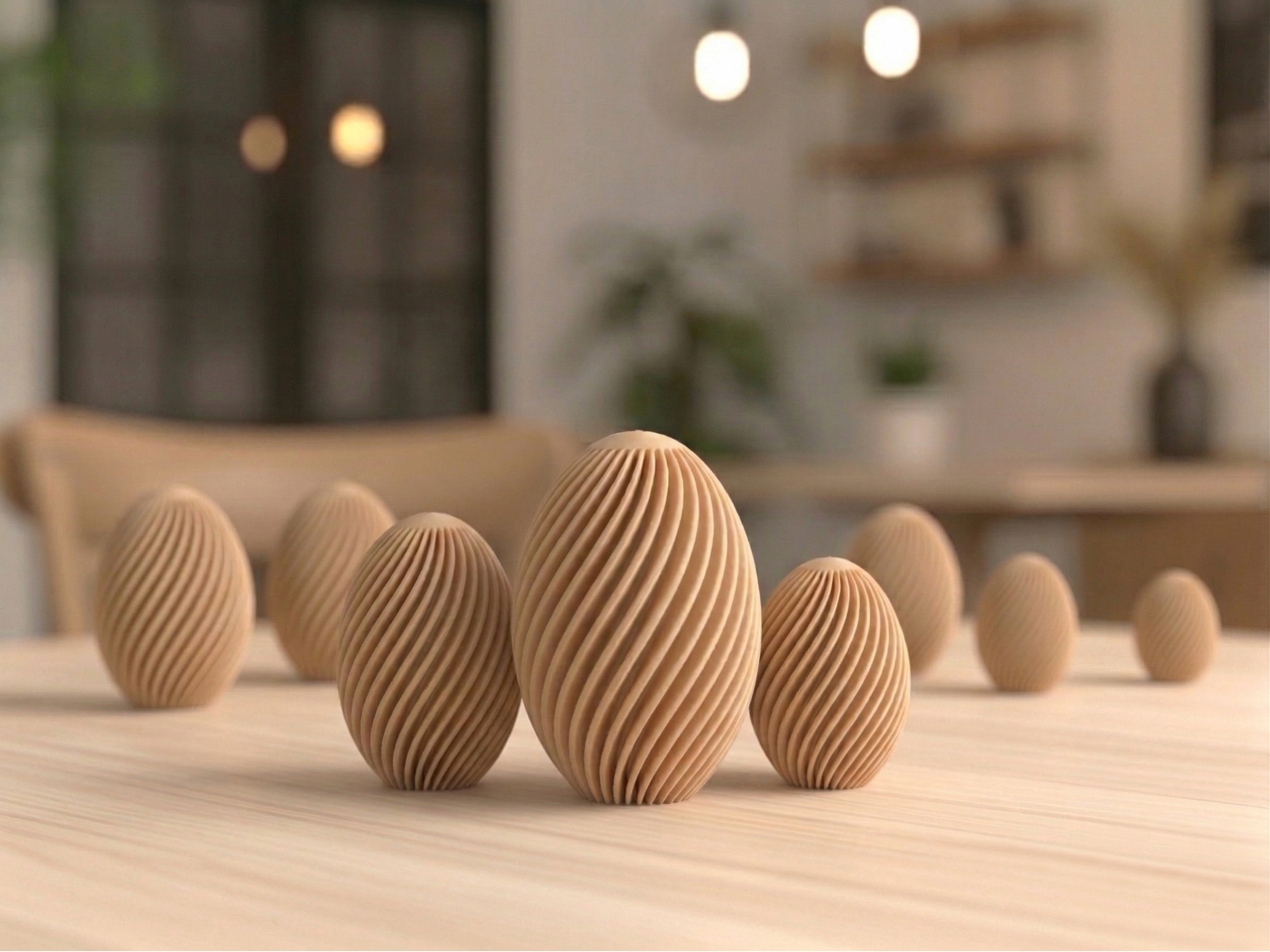 Easter Egg | Spiral Scandi Decor