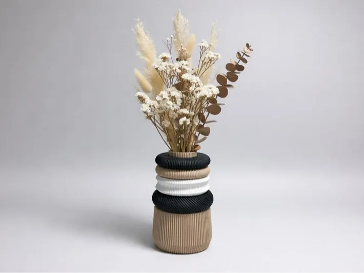 Vertex Modular Stackable Vase