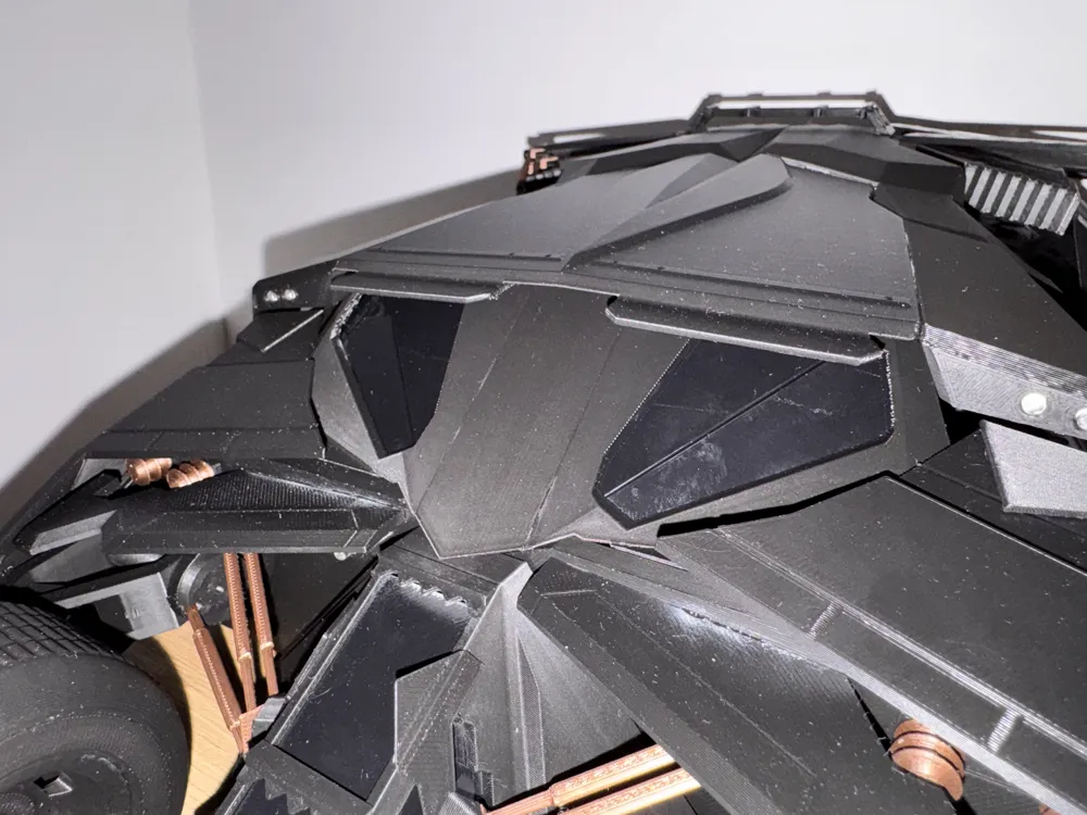 Batmobile frontwindow optimized - Free 3D Print Model - MakerWorld