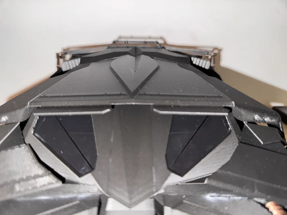 Batmobile frontwindow optimized - Free 3D Print Model - MakerWorld