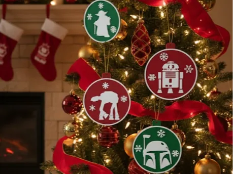 Star Wars Christmas Ornaments Collection