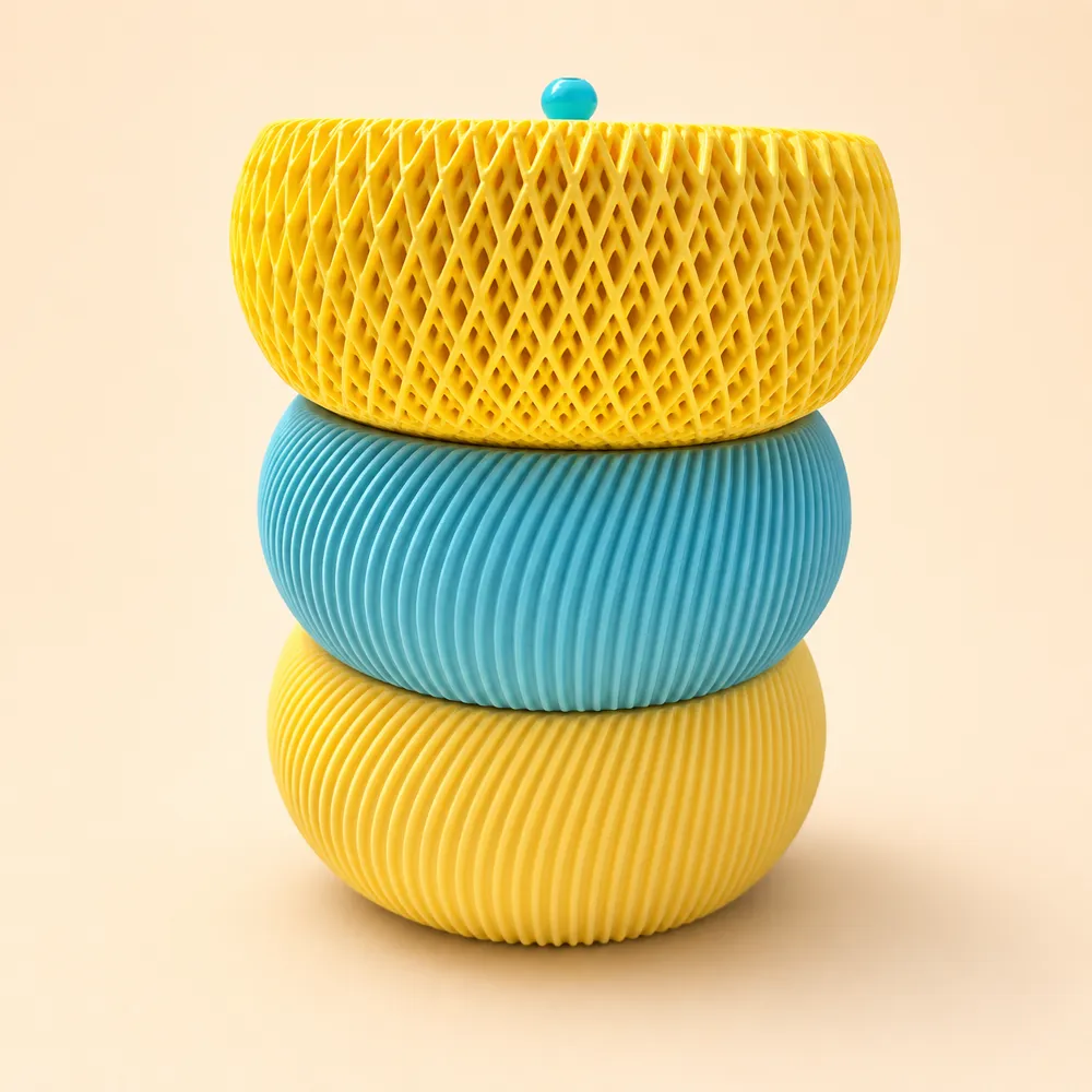 Stackable Weave Bowl with Lid - Free 3D Print Model - MakerWorld