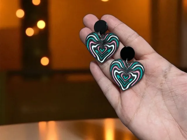 Pendientes corazón