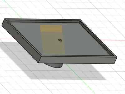 84.5x55.5 solar panel holder