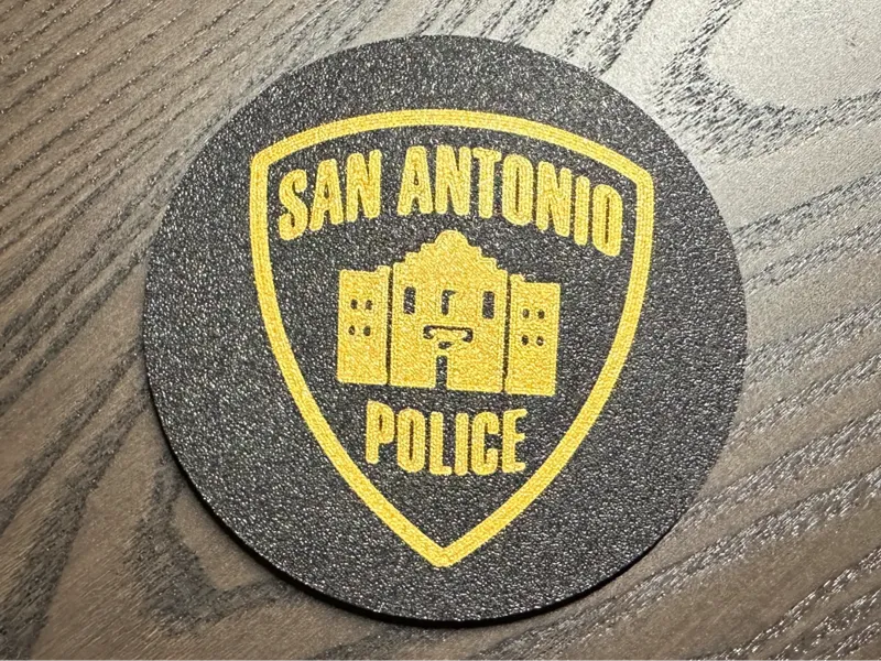 San Antonio Police Department Coaster