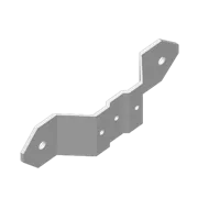 Collier de fixation pour gouttière 2x3 — photo 3