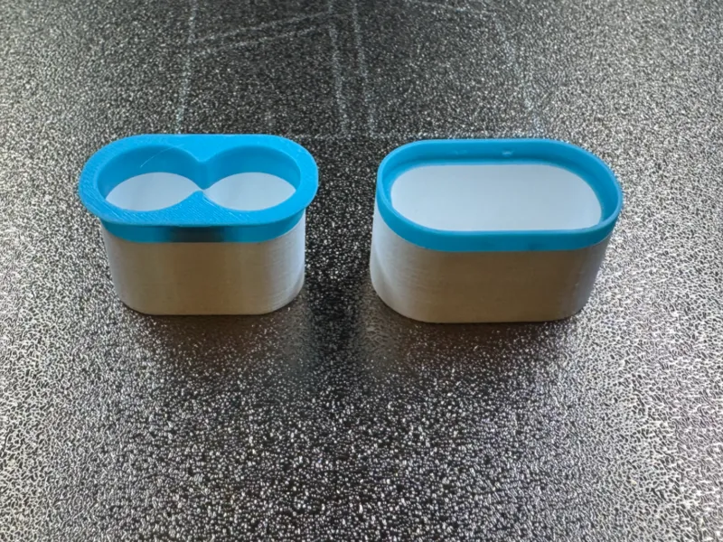Vial Box Container 2x 3ml & 10ml + 3ml container