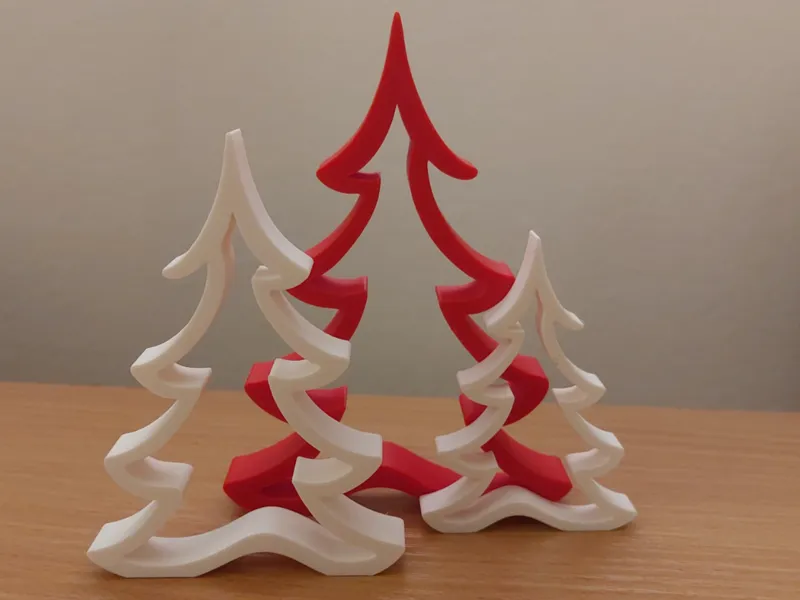 Elegant christmas tree decoration