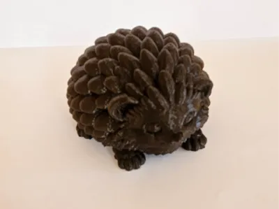 Cute hedgehog geocache