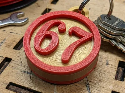 67 keychain