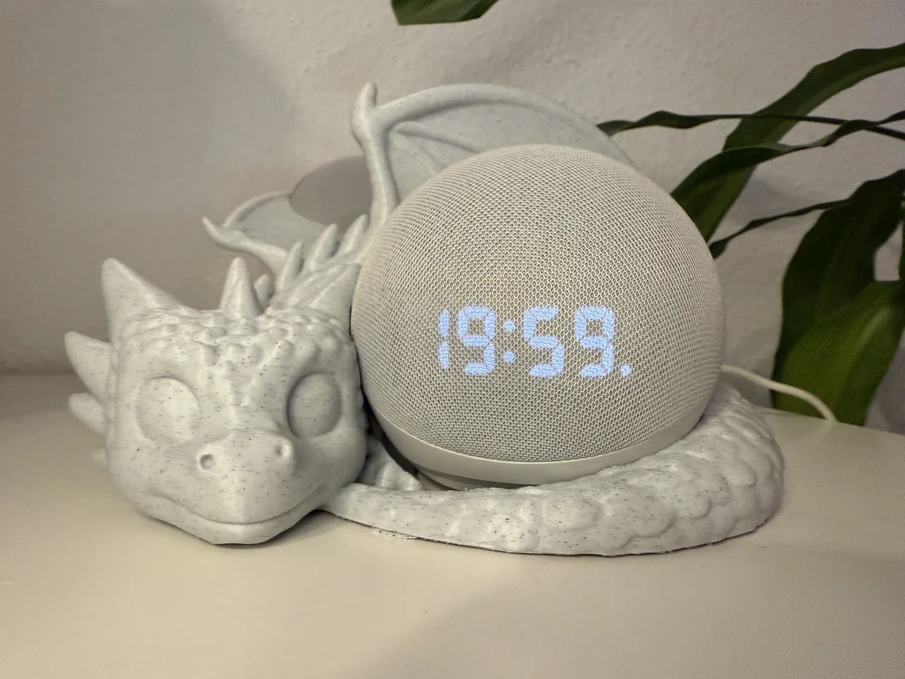Magischer Drache Alexa Echo Dot - Homepod mini view 2