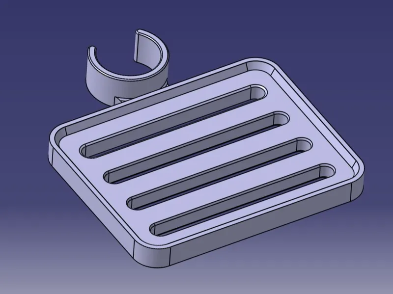 Soap Showerrack with Drain