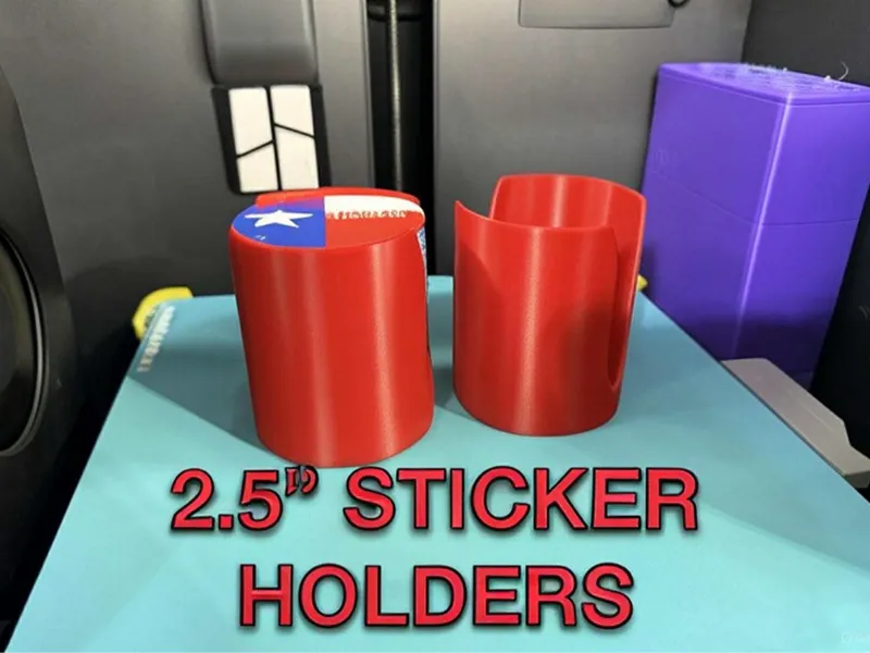 2.5" Sticker Holders