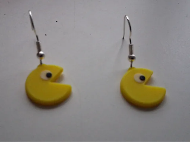 Pacman Ohrring