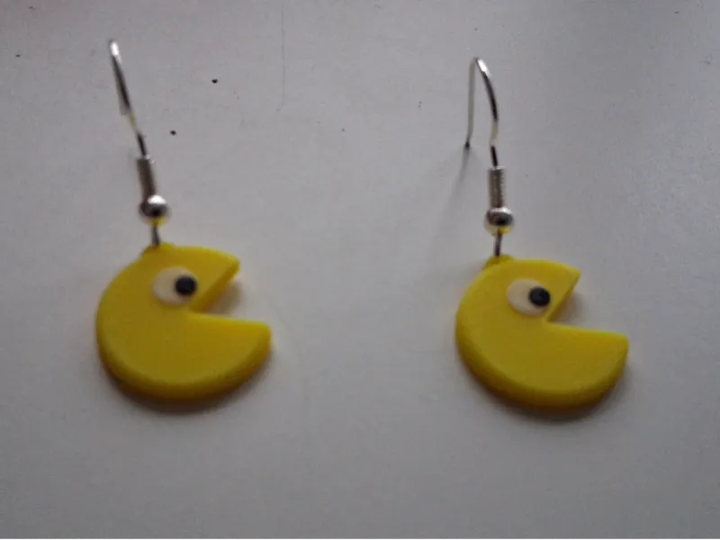 Pacman Ohrring