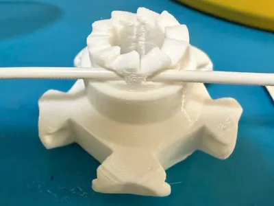 Optimized Reamed Part for the Push-and-Rotate Fidget Sphere