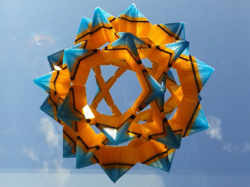 Electra - 3D printed modular origami