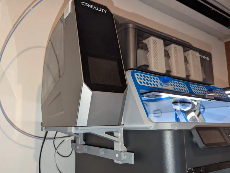 Space Pi Shelf and Skadis Hanger for AMS Riser V2