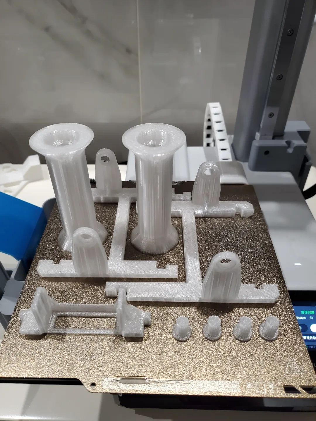Miniatura 1 do modelo 3D 5.8L米桶干燥箱耗材支架 V1.0（适配A1mini）