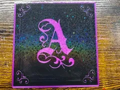 Letter "A" Coaster