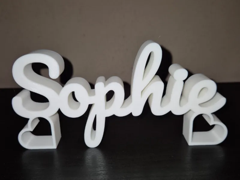 Sophie Name Sign Display Decor