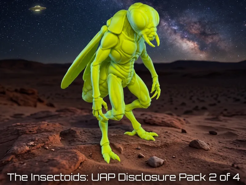 The Insectoids: UAP Disclosure Pack (2 of 4)