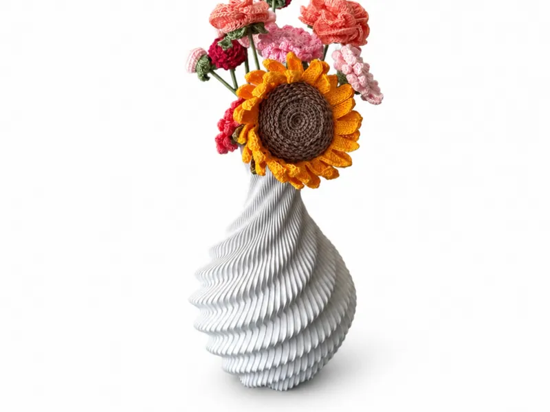 Spiral Flow Vase