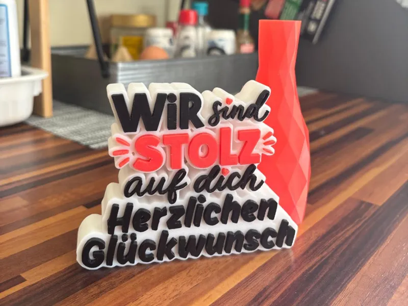 Prüfung bestanden. Wir sind STOLZ auf dich