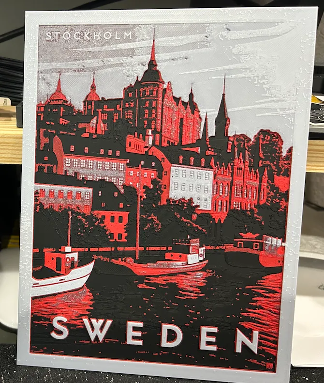 Stockholm Sweden - Hueforge