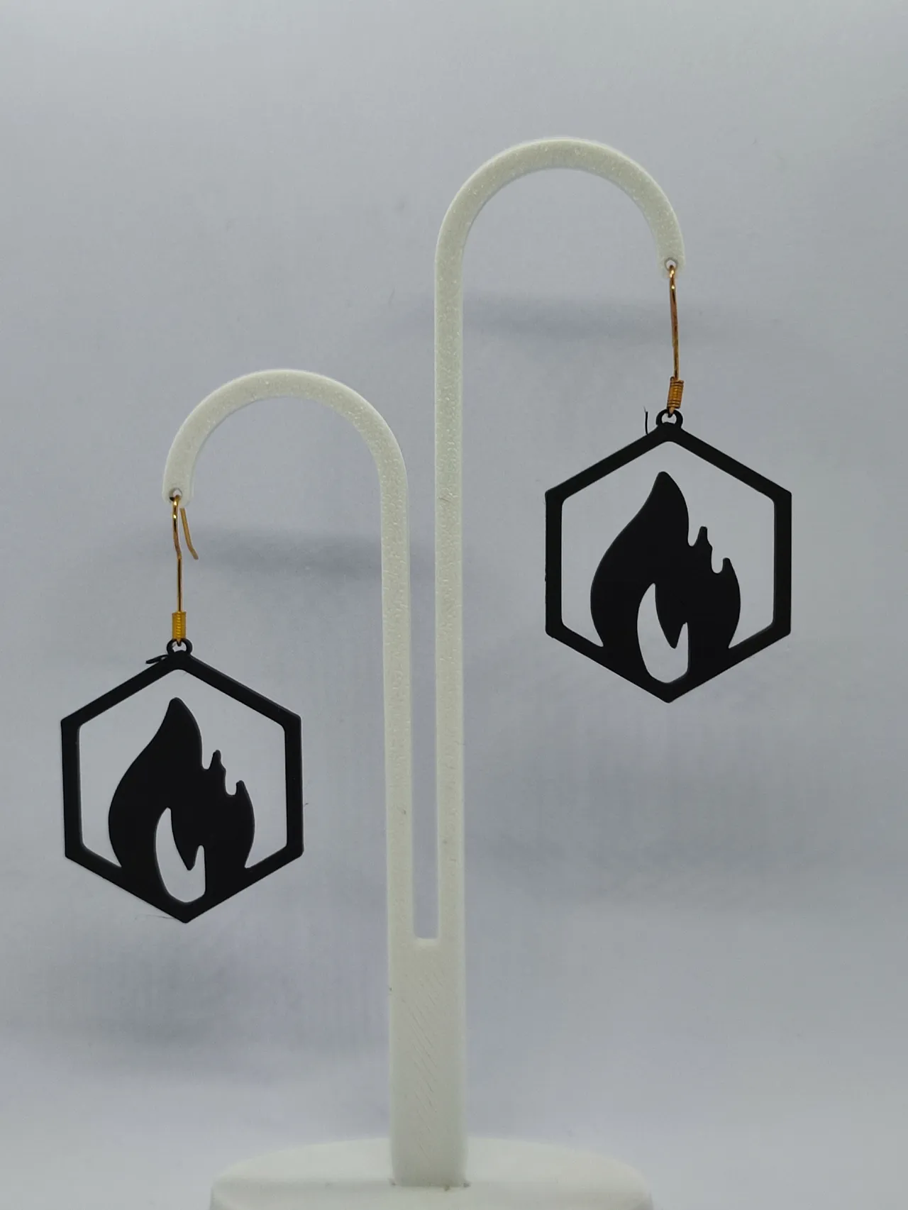 Pendientes Hexaflama view 3