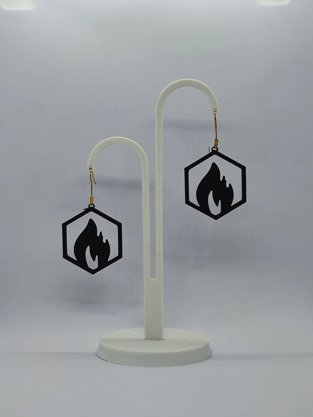 Pendientes Hexaflama view 2
