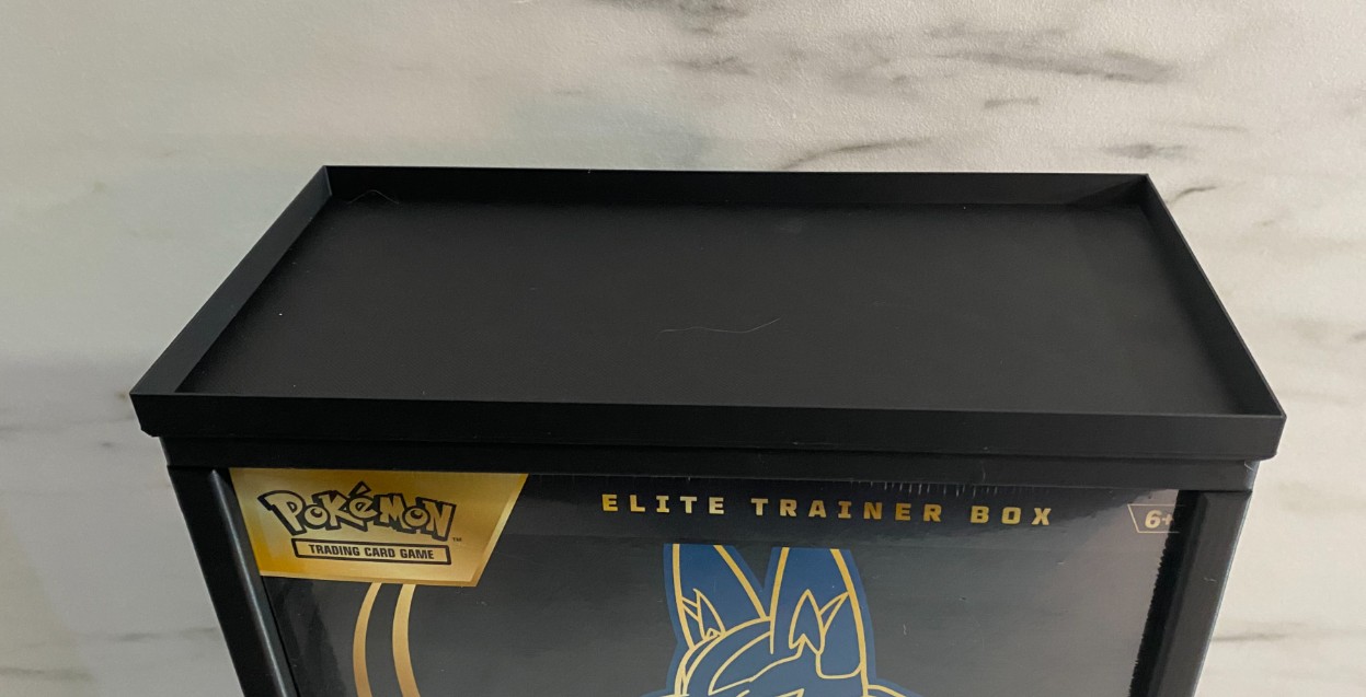Miniatura 3 do modelo 3D Stackable Elite Trainer Box Case Protector Lid