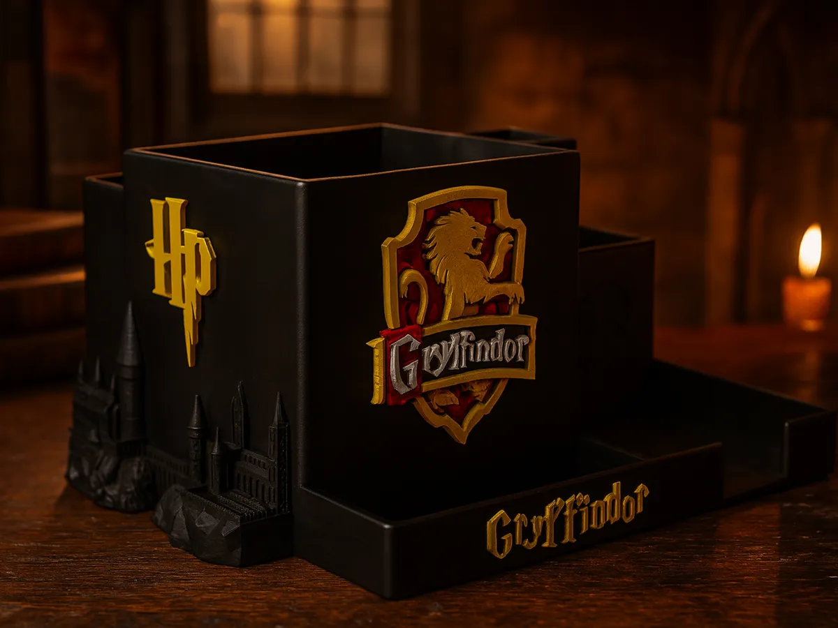 Dekorative Reduzierfigur mit Gryffindor-Zauberstab-Thema, Sammlerstück