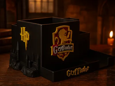 Dekorative Reduzierfigur mit Gryffindor-Zauberstab-Thema, Sammlerstück