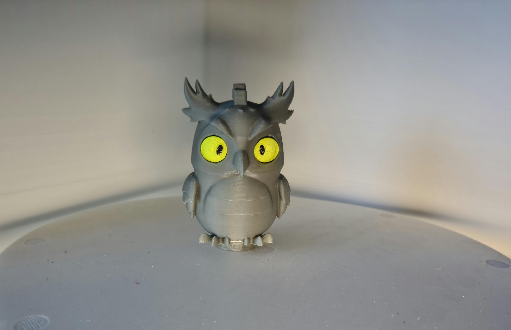 Miniatura 2 do modelo 3D Owl geocache