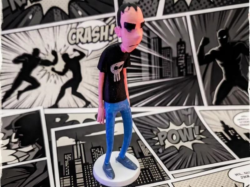Zerocalcare Statuetta Action Figure