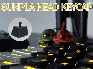 Gunpla Head Display Keycap: Cherry MX Mount
