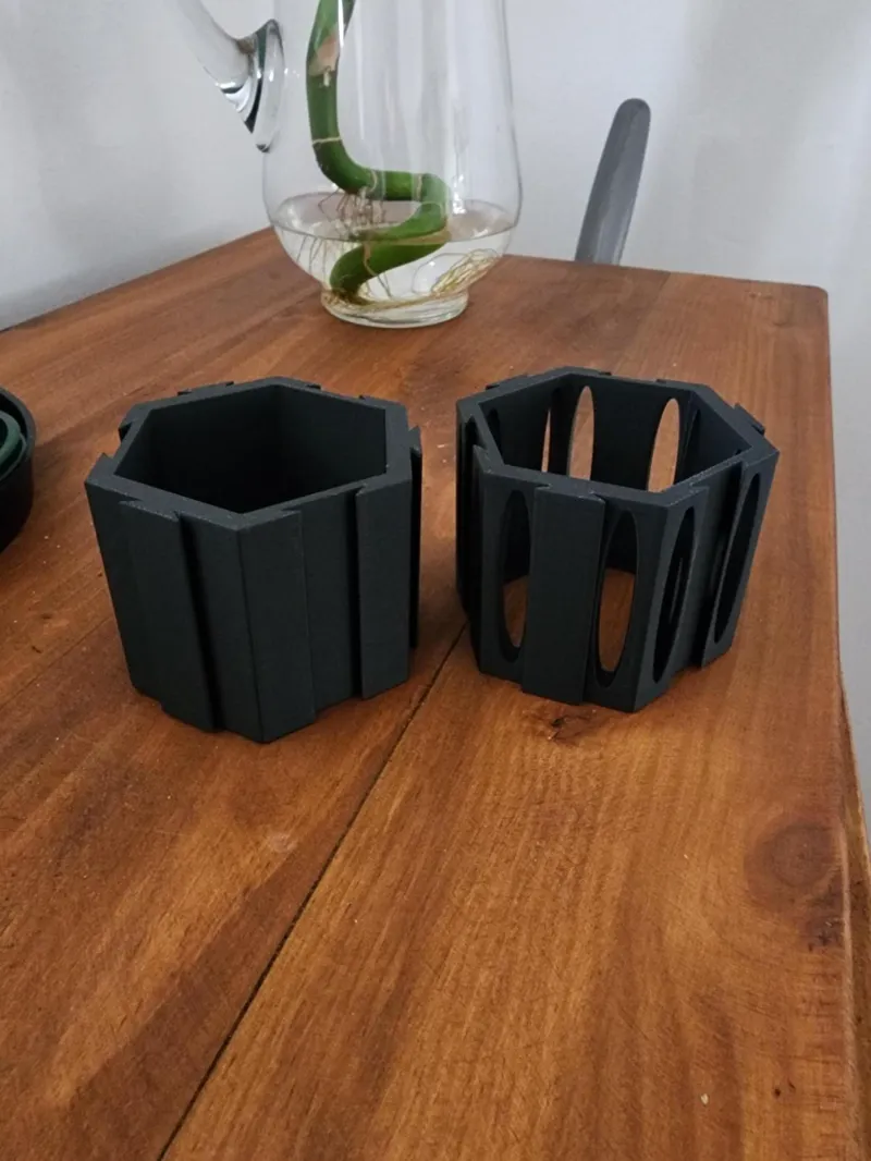 Multipurpose Interlocking Hex Container