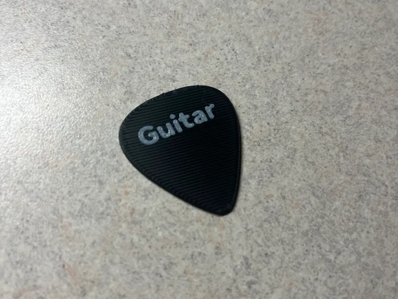 Customizable Guitar Pick