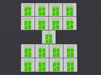 Manual flow calibration - first/last layer