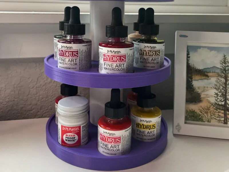 Paint Bottle Storage